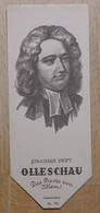 Jonathan Swift Erzähler Dublin - 791 - Olleschau Lesezeichen Bookmark Signet Marque Page Portrait - Marque-Pages