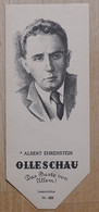 Albert Ehrenstein Lyriker Wien - 828 - Olleschau Lesezeichen Bookmark Signet Marque Page Portrait - Marque-Pages