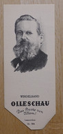 Wilhelm Windelband Philosoph Potsdam Heidelberg - 994 - Olleschau Lesezeichen Bookmark Signet Marque Page Portrait - Marque-Pages