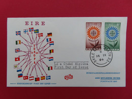 Irland 167 - 168 Ersttagsbrief 14. IX. 1964, Europa (Nr. 188) - FDC