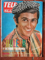 Télé Magazine N°623 (30 Septembre/6 Octobre 1967) Marcel Amont - La Télé Couleur - Adamo - Television