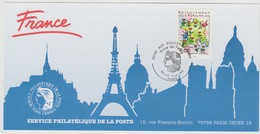 164 Carte Officielle Exposition Internationale Exhibition Foire Paris 1999 France FDC Recensement Population Carte Map - Expositions Philatéliques