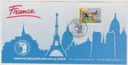 161 Carte Officielle Exposition Internationale Exhibition Montréal 1998 France FDC Le Pottok Cheval Pferd Horse Fauna - Horses