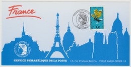 156 Carte Officielle Exposition Internationale Exhibition Riga 1998 France FDC Ligue Des Droits De L'Homme Human Rights - Expositions Philatéliques