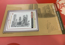 HK Stamp MNH Sheet Museum Pencil Drawings S/s - Nuevos