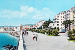 Cartolina - Riviera Dei Fiori - Imperia - Passeggiata A Mare - 1963 - Imperia