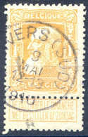Belgique COB N°79 - Cachet ANVERS (SUD) 9.5.1910 - (F2111) - 1905 Thick Beard