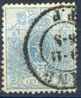 Belgique COB N°24 - Cachet GAND P.P - (F2112) - 1866-1867 Kleine Leeuw