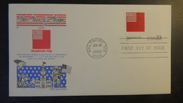 USA 2000 FDC Stars And Stripes Brandywine Flags Baltimore Postmark Good Used - 1991-2000