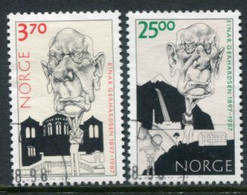 NORWAY 1997 Gerhardsen Birth Centenary Used.   Michel 1259-60 - Gebraucht