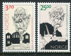 NORWAY 1997 Gerhardsen Birth Centenary MNH / **.   Michel 1259-60 - Nuevos