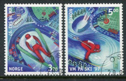 NORWAY 1997 Nordic Skiing Championship Used.   Michel 1242-43 - Usados