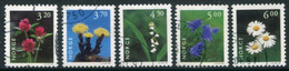 NORWAY 1997 Definitive: Flowers Used.   Michel 1230-34 - Usados