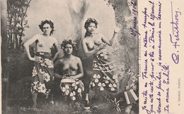 TAHITI En 1906 - DANCE TAHITIENNE - F HOMES - Tahiti
