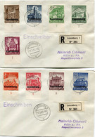 LUXEMBOURG LETTRES RECOMMANDEES DEPART LUXEMBURG 17-5-41 POUR L'ALLEMAGNE - 1940-1944 Duitse Bezetting