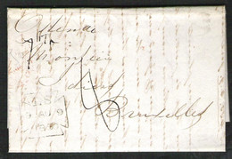 Letter LONDON > BRUXELLES (B) 1850 - ...-1840 Préphilatélie