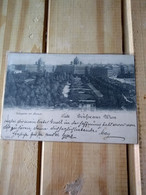 Gruss Aus Wien.volksgarten Mit Museum.better Condición.used 1897.e 7 Reg Post 1 Or 2 Cards.commems For Postm - Museums