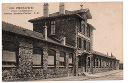 PIERREFITTE (93) - ECOLE COMMUNALE GROUPE ANATOLE FRANCE (ETAT) - Pierrefitte Sur Seine