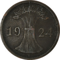 Monnaie, Allemagne, République De Weimar, 2 Rentenpfennig, 1924 - 2 Rentenpfennig & 2 Reichspfennig