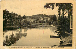 MAREUIL SUR LAY La Cascade Au Péchereau - Mareuil Sur Lay Dissais