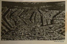 Amsterdam // KLM Luchtfoto Grachtengordel 1948 - Amsterdam