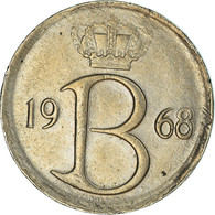 Monnaie, Belgique, 25 Centimes, 1968 - 25 Cents