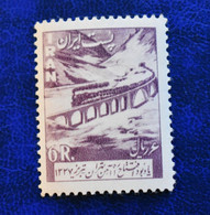Stamps IRAN 1958  Railway Bridge In Kizil Uzen MNH - Iran