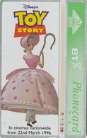 UK, BTA-152, Disney's Toy Story (5) - Bo-Peep, 2 Scans   CN : 662B - BT Emissions Générales