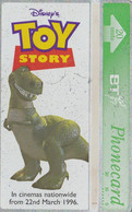 UK, BTA-153, Disney's Toy Story (6) - Rex, Dinosaur.   CN : 622K - BT Allgemeine