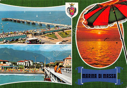 Cartolina Marina Di Massa Vedute Varie 1980 - Massa