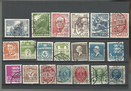 54758 ) Collection Denmark  Postmarks - Collezioni