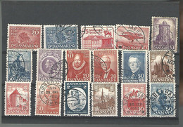 54760 ) Collection Denmark  Postmarks - Collezioni