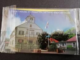 ST MAARTEN $20,- PREPAID ANTELECOM   COURTHOUSE  MINT IN WRAPPER  **8791 ** - Antillas (Nerlandesas)