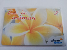 Caribbean Phonecard St Martin French   BONNE FETE MAMAN /YELLOW 3€ TIRAGE 11000  **8795 ** - Antilles (French)