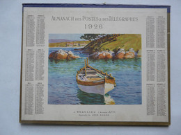 ALMANACH DES POSTES & DES TELEGRAPHES 1926 - Grand Format : 1921-40