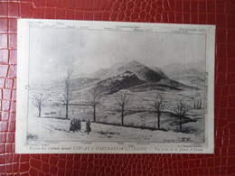 Delcampe - 68 REGION DES COMBATS DEVANT CERNAY ET HARTMANNS WILLERKOPF PLAINE D'ALSACE - Cernay