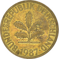 Monnaie, République Fédérale Allemande, 10 Pfennig, 1987 - 10 Pfennig