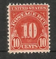 Etats-Unis Taxe N°49 Neuf Avec Charnière* Cote 36€ - Segnatasse