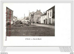 ETALLE ..-- Rue Du Moulin .  PUB : Chicorée  " STORY  " , JAMBES , NAMUR . - Etalle