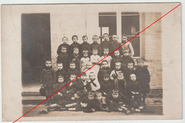 5116 Photo De Classe à CARRIERES SUR SEINE 78 Vers 1915/1916 - Famille CHANGEUX Pour La Celle Saint Cloud - Carrières-sur-Seine