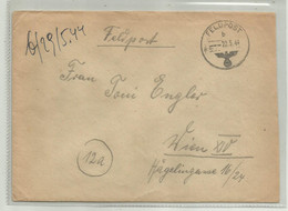 FELDPOST GERMANIA POSTA MILITARE 1944 - Cartas & Documentos
