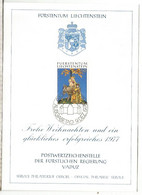 LIECHTENSTEIN FELICITACION NAVIDAD CHRISTMAS 1976 - Covers & Documents