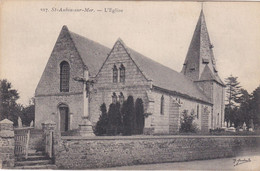 76 Saint Aubin Sur Mer. L'église - Other Municipalities