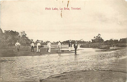 Pays Div -ref AA715- Trinidad - Pitch Lake - La Brea  - - Trinidad