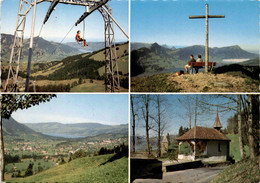 Sattel-Hochstuckli SZ - 4 Bilder (0900) * 2. 8. 1973 - Sattel