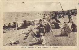 CANET PLAGE Femmes Au Chapeau Enfants - Canet Plage