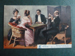 Delcampe - B3 - Oilette Tuck & Sons : Bridge Problems From Punch - No 3 : Why Did She Declare Hearts? - Spielkarten
