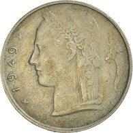 Monnaie, Belgique, 5 Francs, 5 Frank, 1949 - 5 Franc