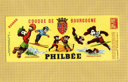BUVARD  : Couque De Bourgogne PHILBEE Le Sport - Gingerbread