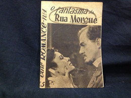 C2/23 - O Fantasma Da Rua Morgue - Karl Malden * Claude Dauphin -  Portugal Mag - Cine Romance - Cinema & Televisione